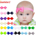 2023 Multicolor Bowknot Mini Headbands girl hair accessories Girl headband cute hair band newborn floral headband LS25