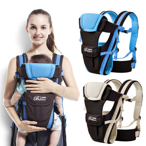 Beth Bear 0-30 months baby carrier, ergonomic kids sling backpack pouch wrap Front Facing multifunctional infant kangaroo bag